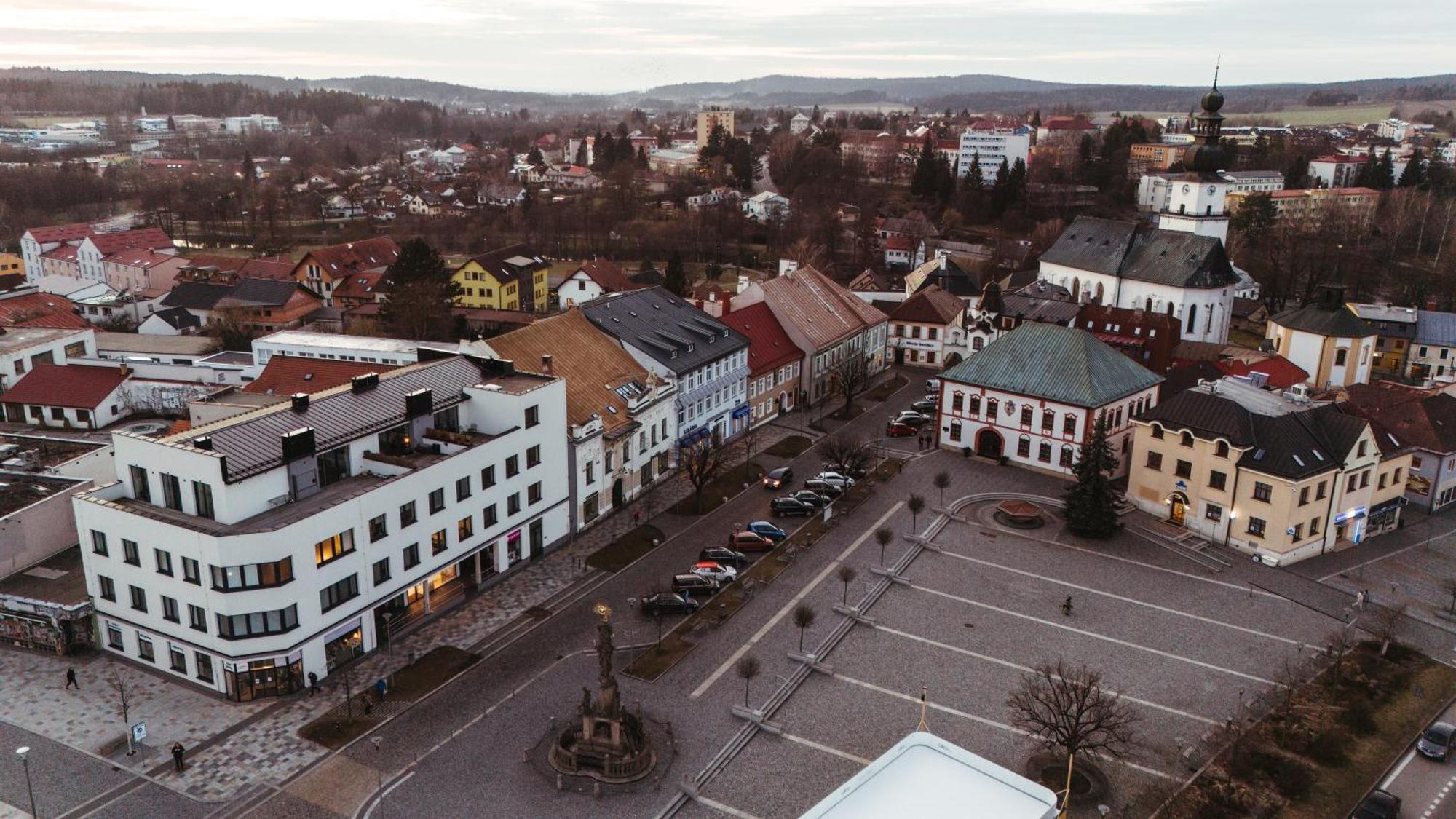 Byt 21 V Rezidenci Bily Lev Na Namesti Žďár nad Sázavou Exterior foto